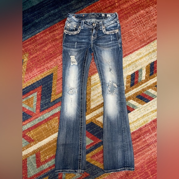 Distressed Miss Me Jeans - Picture 8 of 11